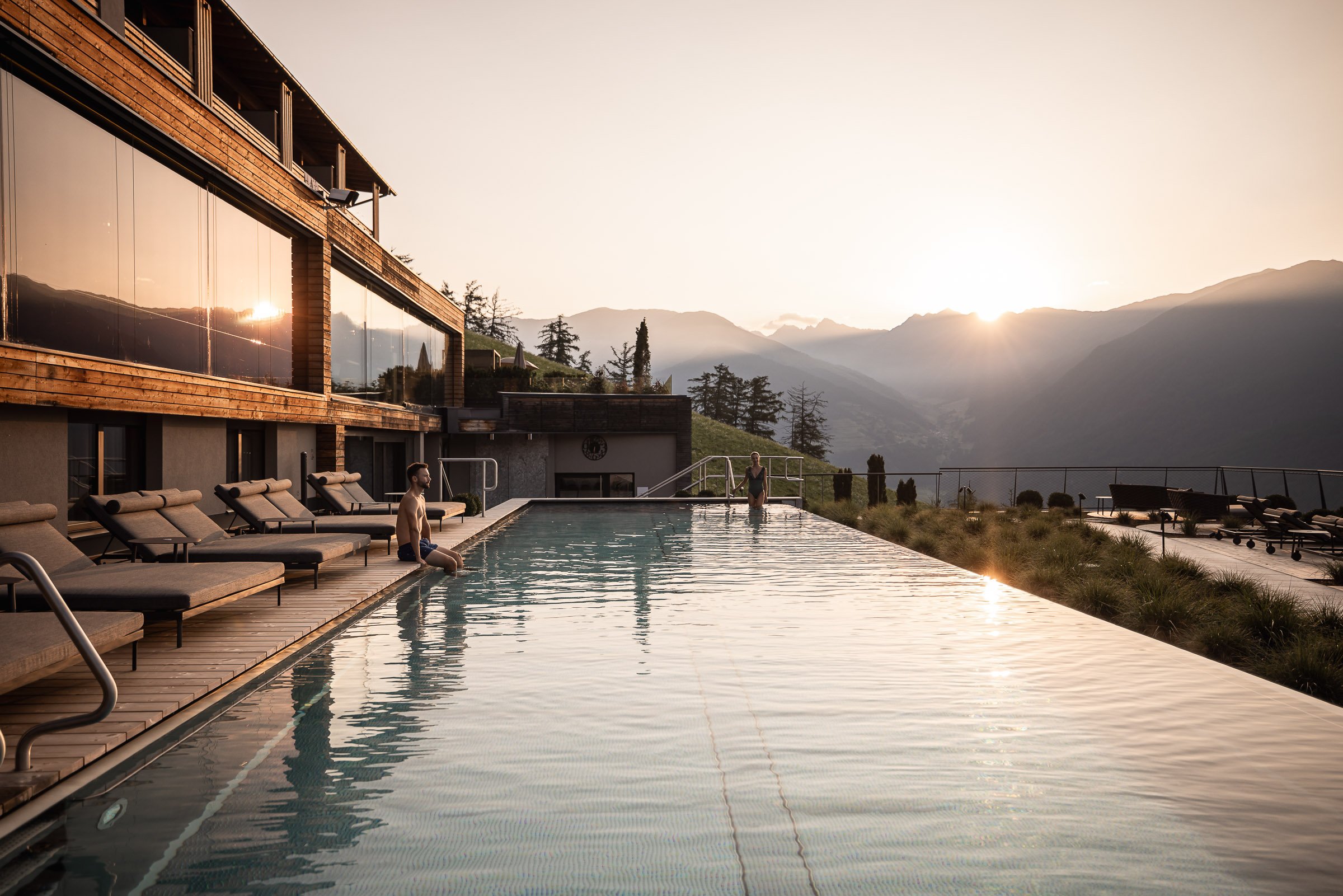 Infinity Outdoor Pool - DAS GERSTL Alpine Retreat