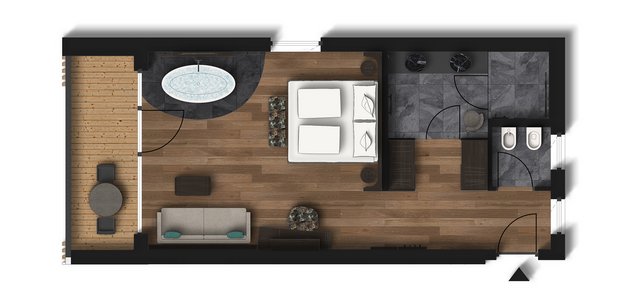 Sketch Arunda Suite