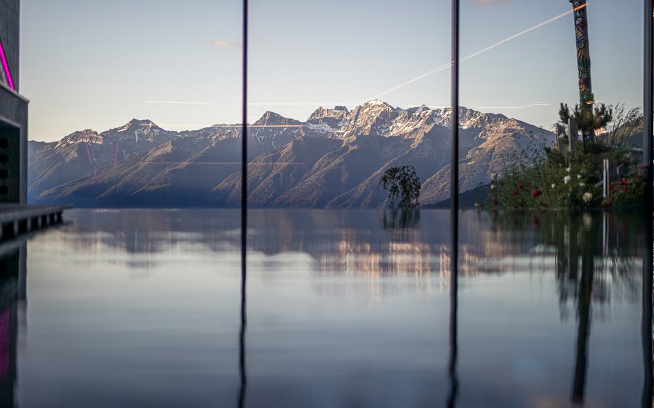 Infinity Indoor Pool DAS GERSTL Alpine Retreat