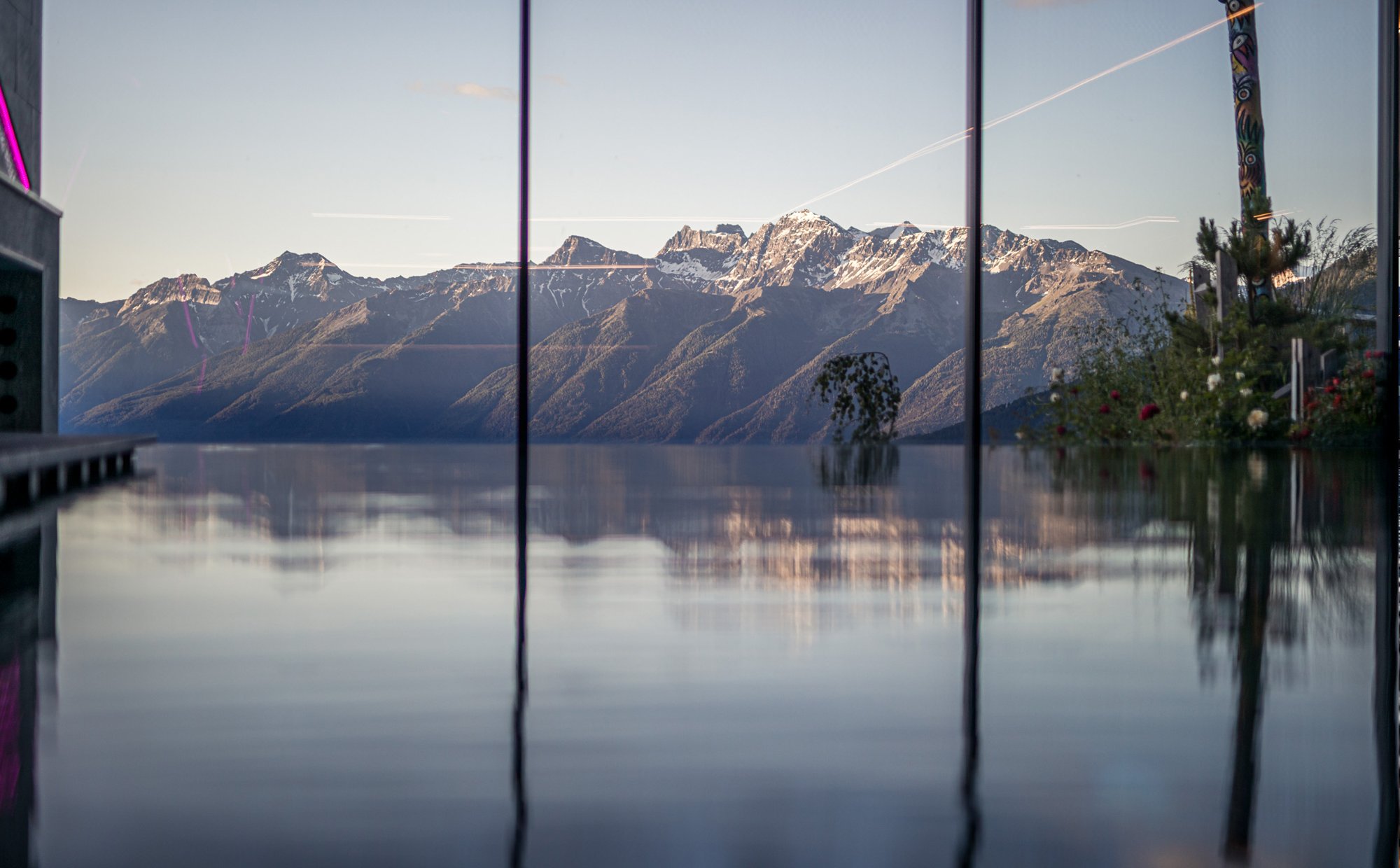 Infinity Indoor Pool DAS GERSTL Alpine Retreat